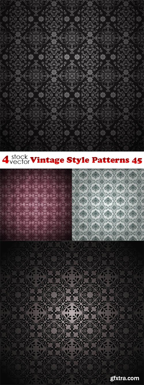 Vectors - Vintage Style Patterns 45