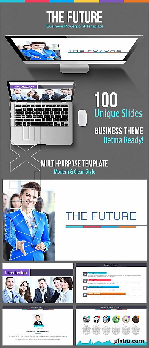 GraphicRiver - The Future - Business POWERPOINT Template 10363475