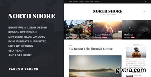 ThemeForest - North Shore v1.0 - A Responsive WordPress Blog Theme - 11820718