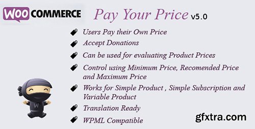 CodeCanyon - WooCommerce Pay Your Price v5.6 - 7000238