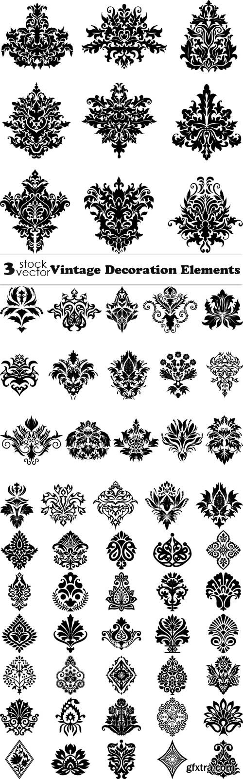 Vectors - Vintage Decoration Elements