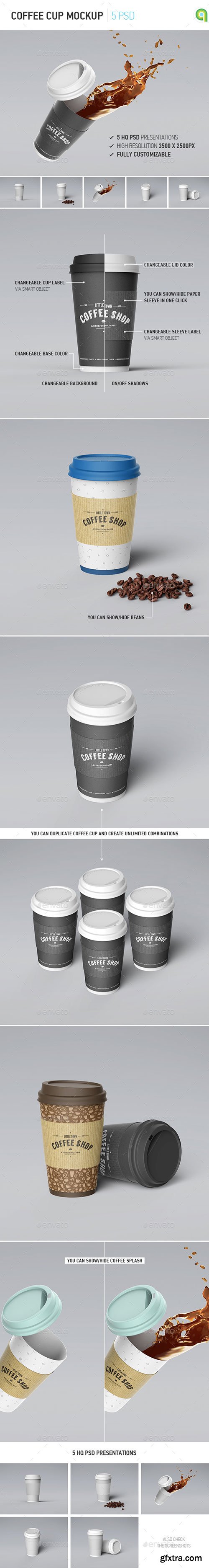 GraphicRiver - Coffee Cup Mockup 10013207