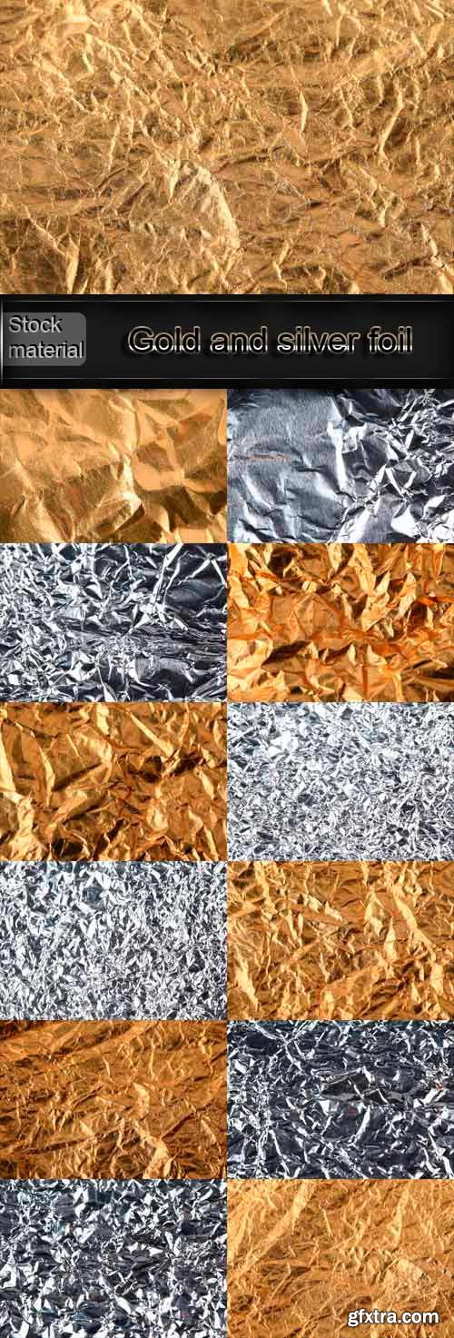 Gold and silver foil