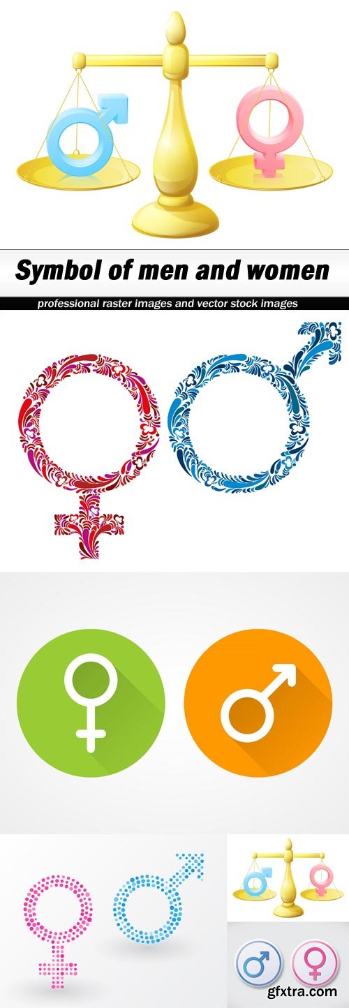 Symbol of men and women