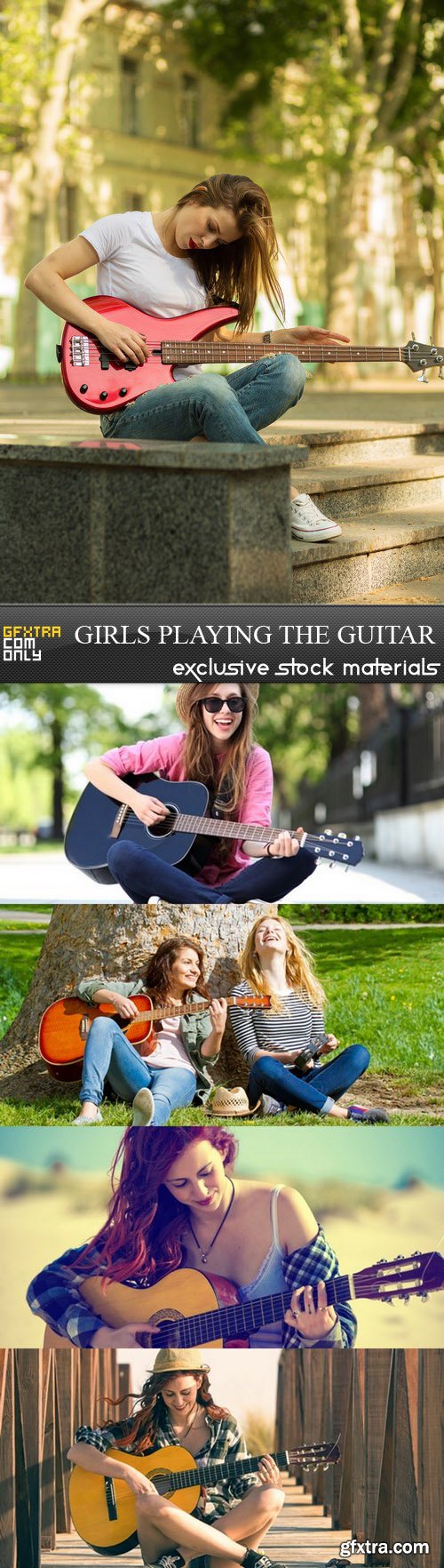 Girls Playing The Guitar