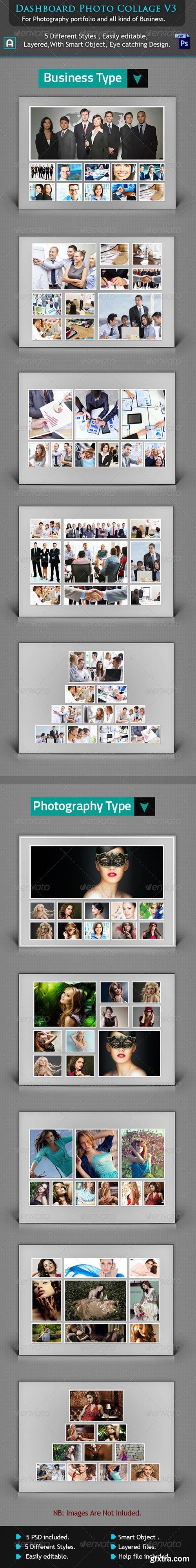 GraphicRiver - Collage Photo Template V3