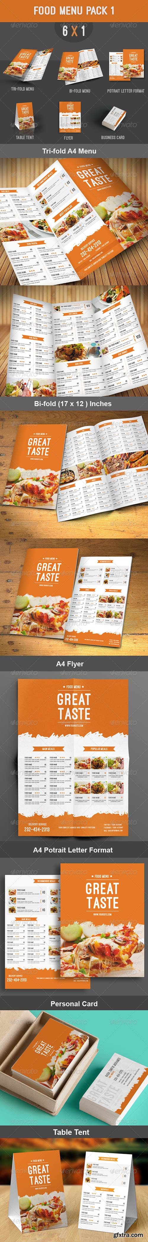 GraphicRiver - Food Menu Pack 1 8272093