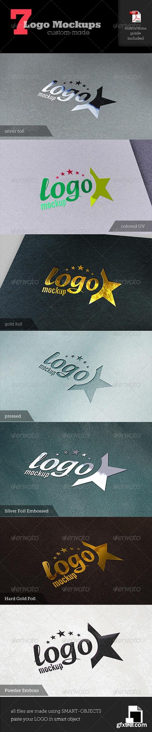 Graphicriver - Realistic Logo Mockups 8622591