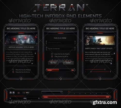 GraphicRiver - Terran High-Tech Information Box