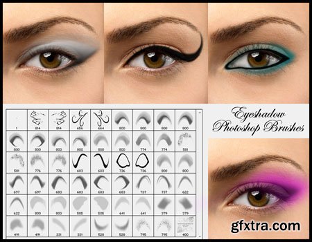 Eyeshadow Brushes for Photoshop