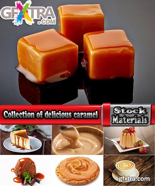 Collection of delicious caramel cake sweet candy 25 HQ Jpeg