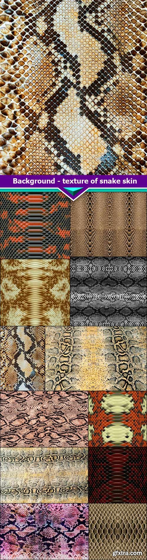 Background - texture of snake skin 12X JPEG