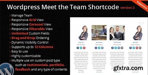CodeCanyon - Wordpress Meet the Team Shortcode Plugin v2.1.1 - 5292781