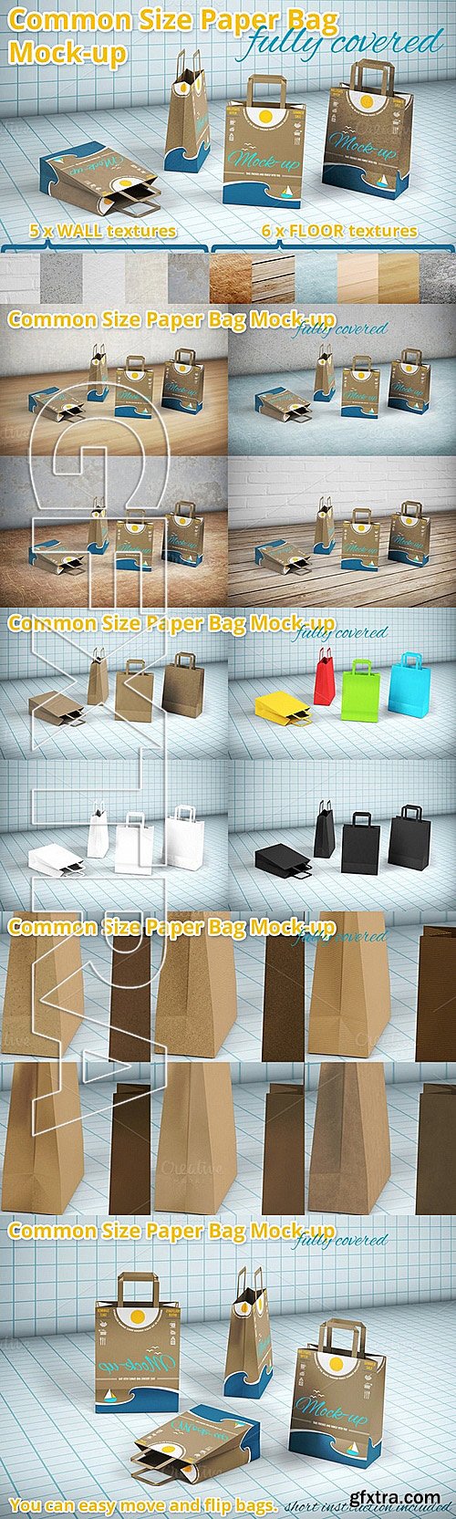 CM - Shopping Paper Bag Mock-up 340600