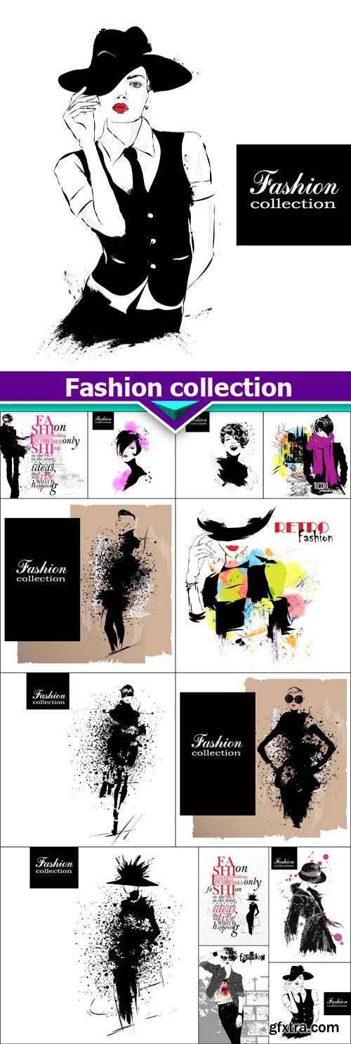 Fashion collection 13X EPS