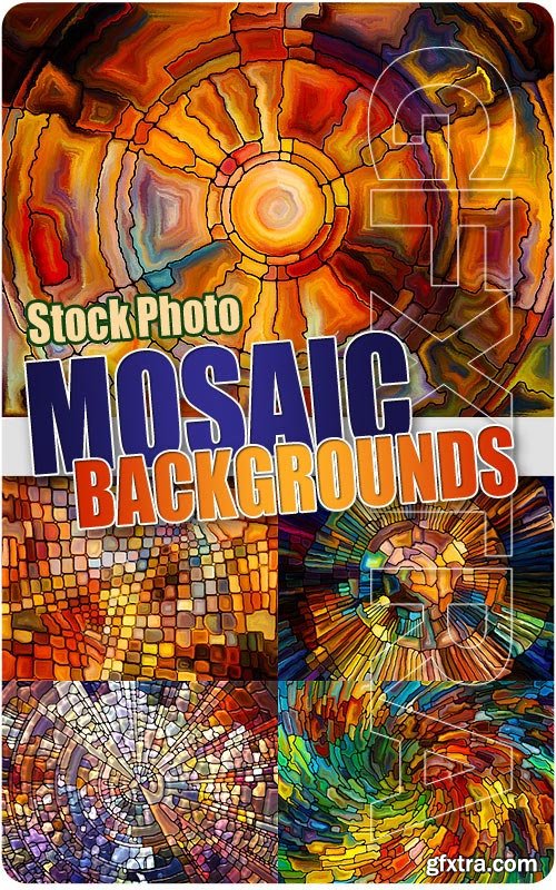 Mosaic backgrounds - UHQ Stock Photo
