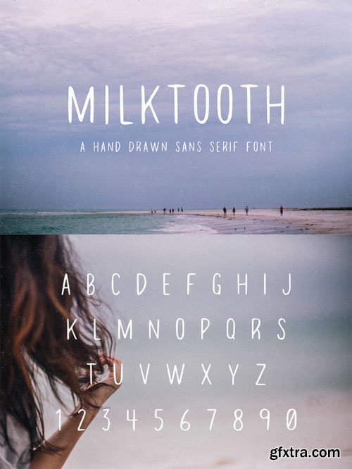 Milktooth Font - CM 191402