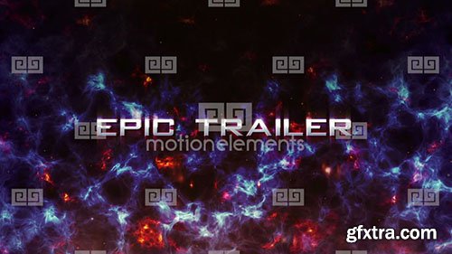 Into The Darc Epic Trailer After Effects Project