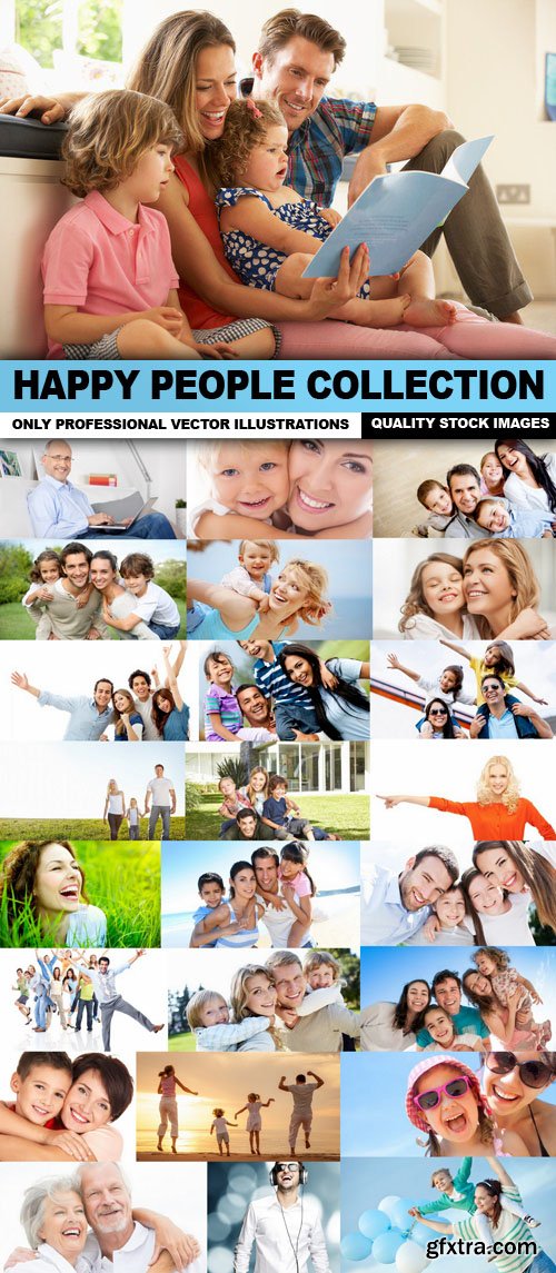 Happy People Collection - 40 HQ Images