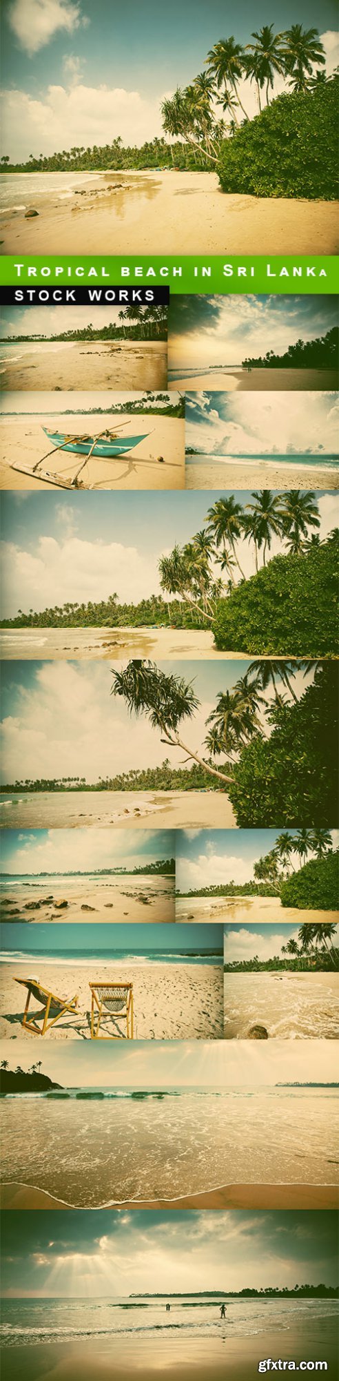 Tropical beach in Sri Lanka - 12 UHQ JPEG