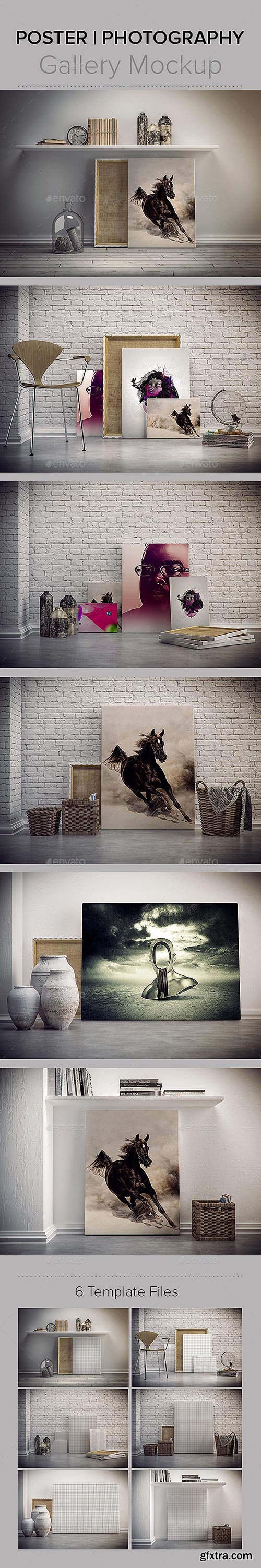 GraphicRiver - Photography / Poster GalleryMockup