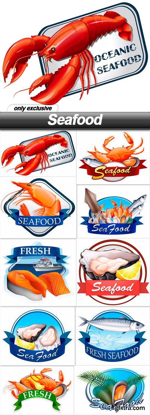 Seafood - 10 EPS