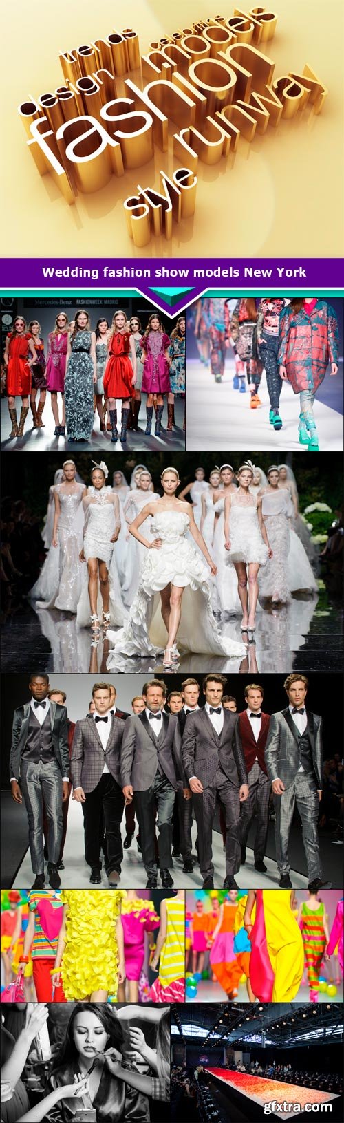 Wedding fashion show models New York 9x JPEG