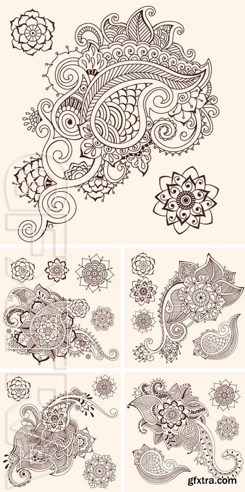 Stock Vectors - Floral ornament. Vector illustration