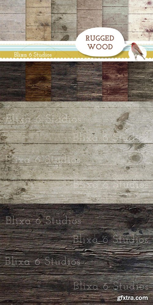 Rugged Wood Textures - CM 16499