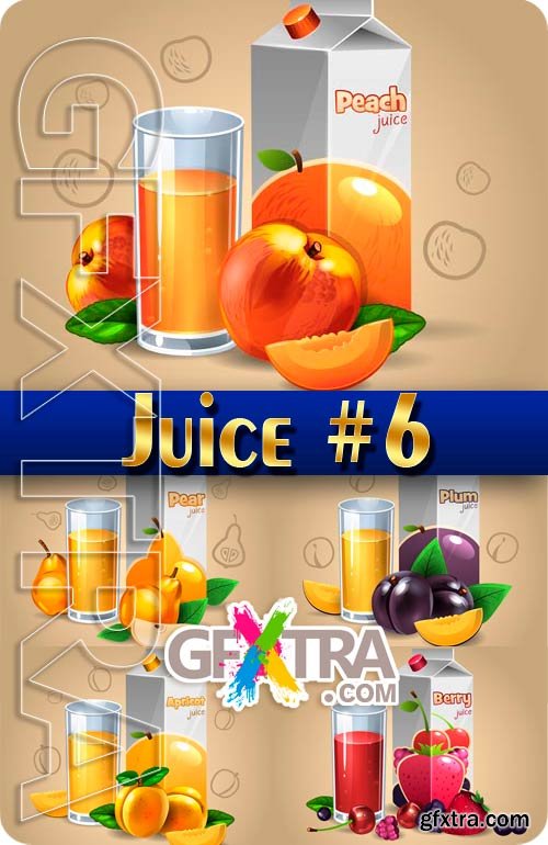 Juice #6 - Stock Vector