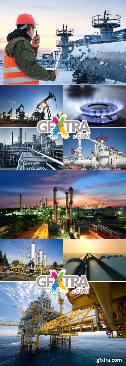 Stock Photo - Gas & Oil Industry