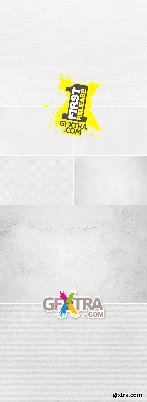 Stock Photo - White Paper & Wall Backgrounds