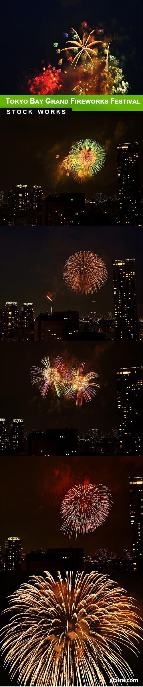 Tokyo Bay Grand Fireworks Festival - 6 UHQ JPEG