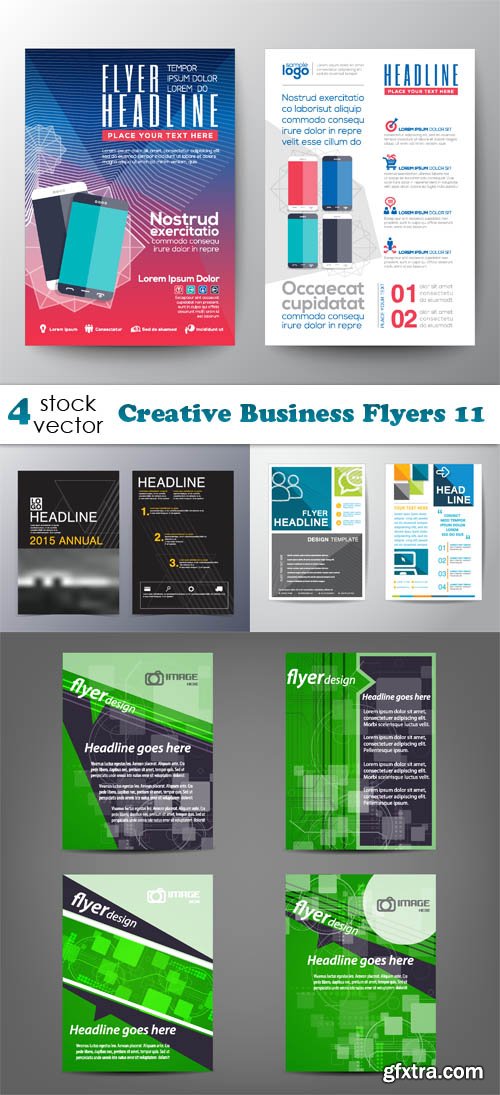 Vectors - Creative Business Flyers 11