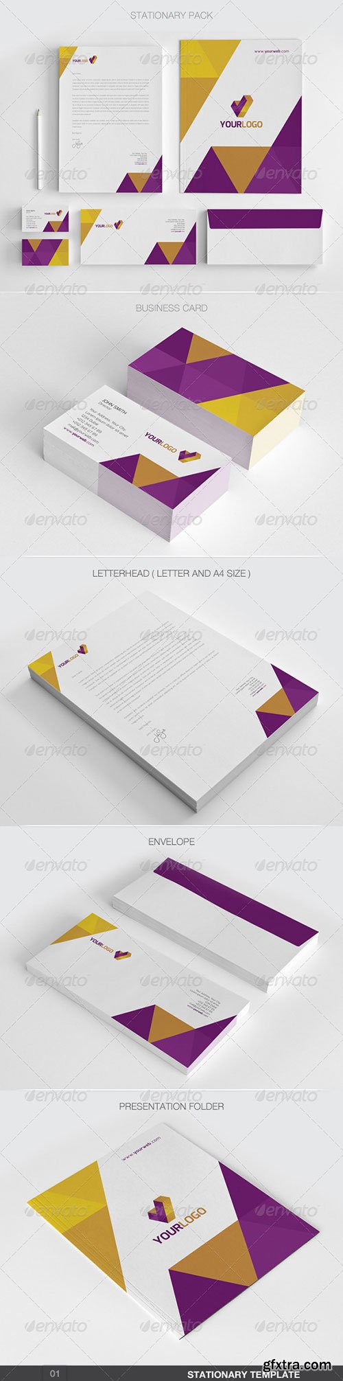 GraphicRiver - Modern Stationary Pack - 01