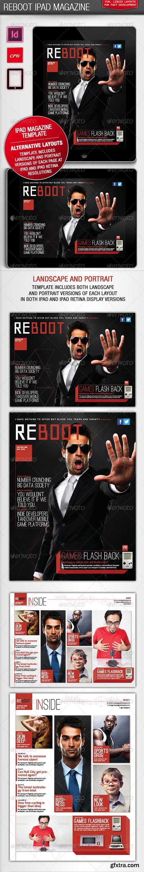 GraphicRiver - Reboot iPad Magazine