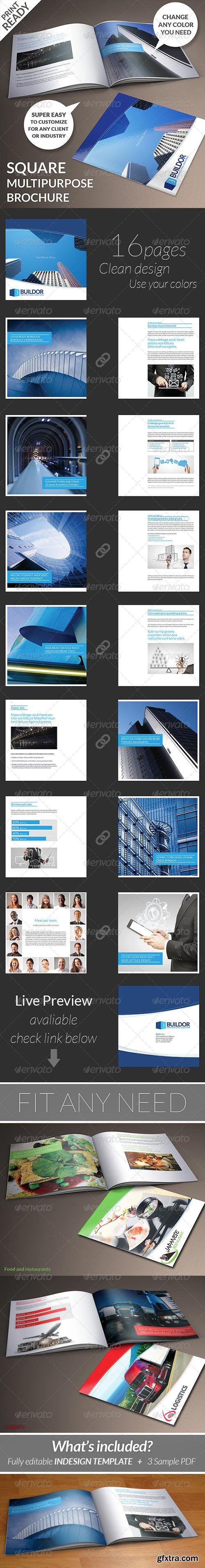 GraphicRiver - Square Multipurpose Brochure 6261834