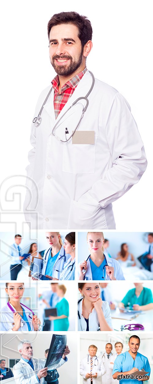 Stock Photos - Doctor standing at hospital