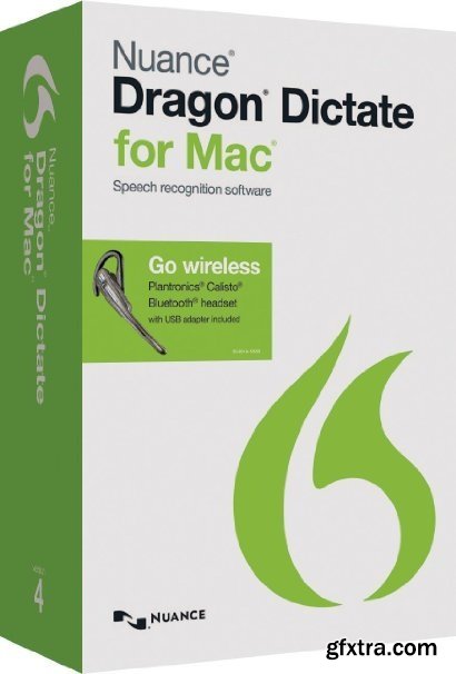 Nuance Dragon Dictate v4.0.7 MacOSX