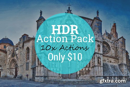 CM Photoshop HDR Action Pack 356361