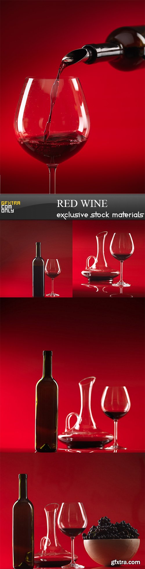 Red Wine - 5 UHQ JPEG
