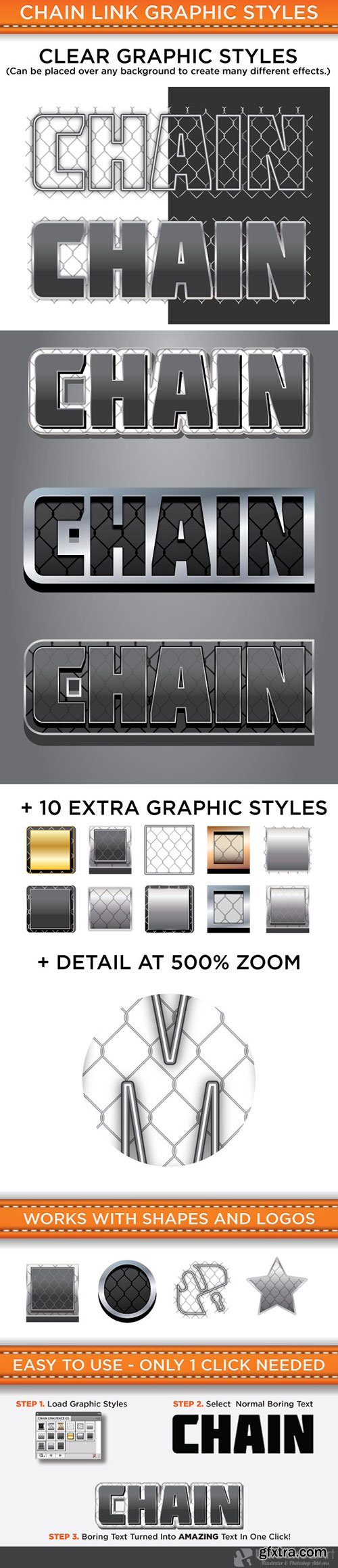 GraphicRiver - Chain Link Graphic Styles