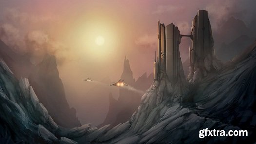 Speed Painting Environment Concepts in Photoshop