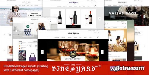 ThemeForest - Responsive WooCommerce Theme - WineStore v2.1.1 - 6511128