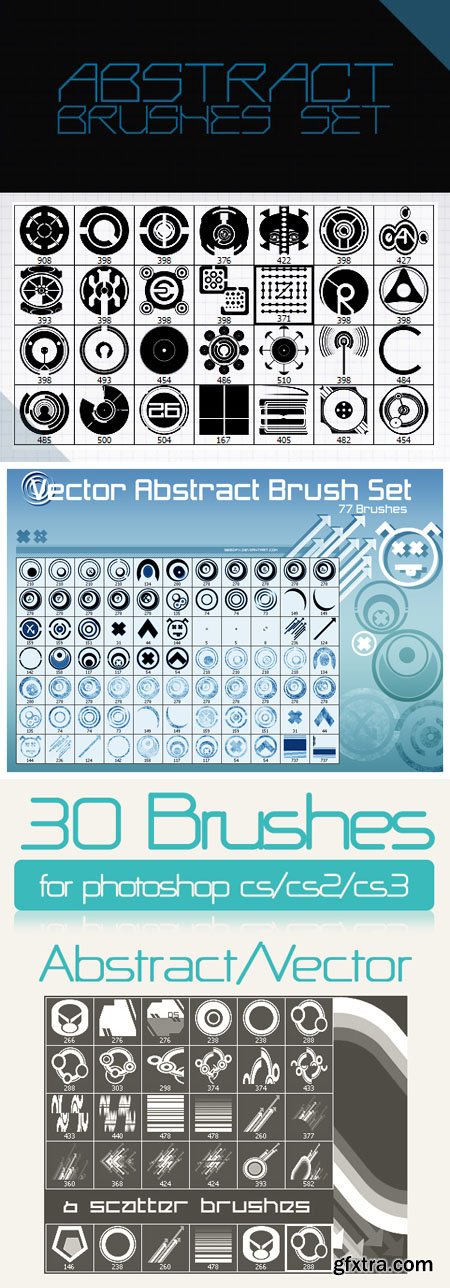 Abstract Vector Brushes for Photoshop