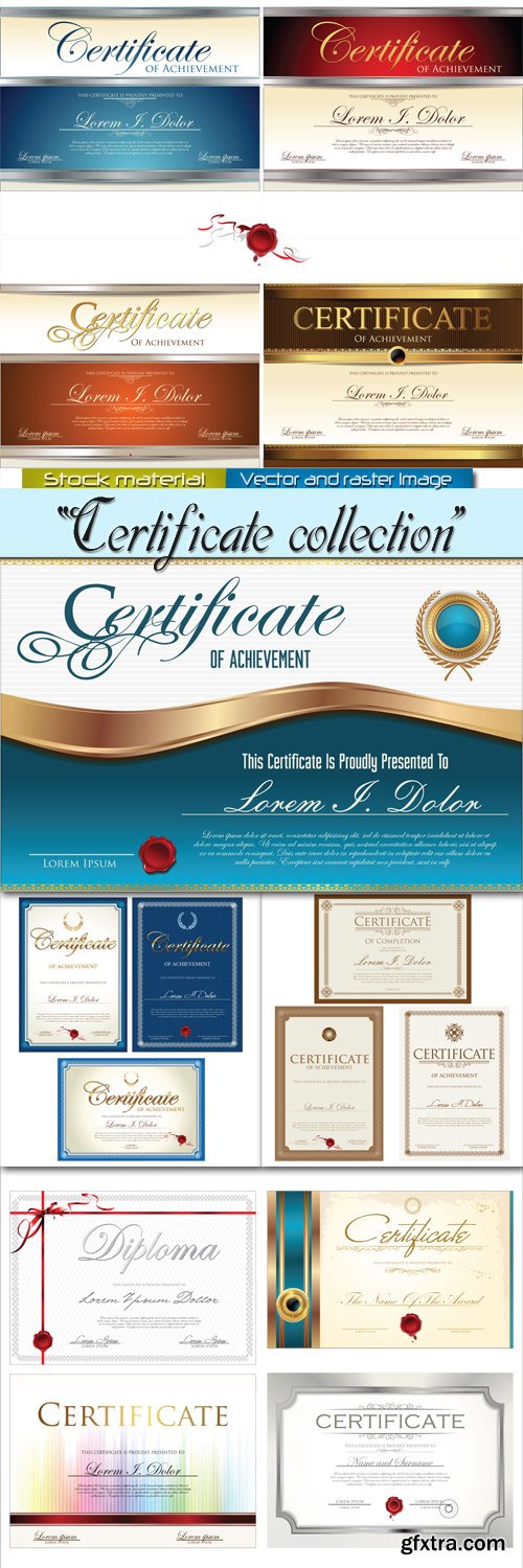 Collection templates in Vector - Certificates