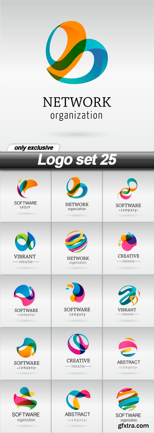 Logo set 25 - 15 EPS