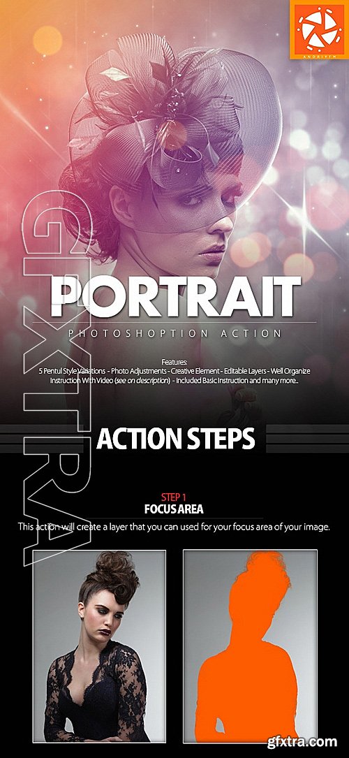 GraphicRiver - Portrait Photoshop Action 12663235
