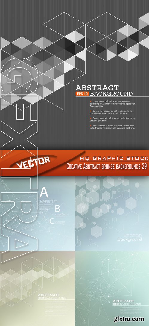 Stock Vector - Creative Abstract grunge backgrounds 29