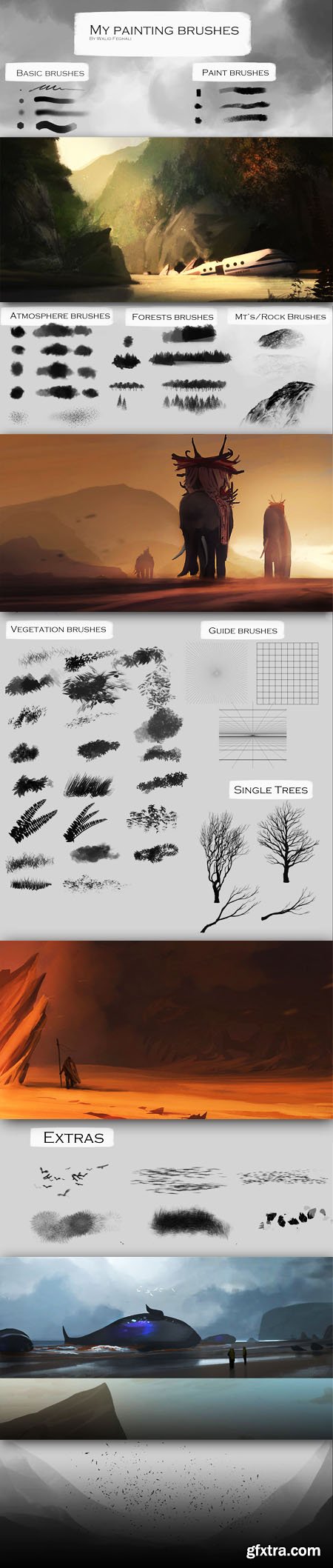 My Painting Brushes for Photoshop
